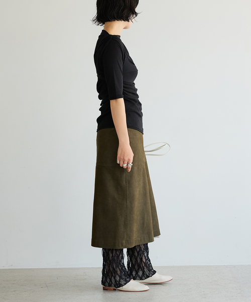 IENA LA BOUCLE(イエナラブークル)の「IENA LA BOUCLE ダイヤlaceレギンス(その他パンツ・レディース・ホワイト/ブラック・FREE)」の18枚目の写真
