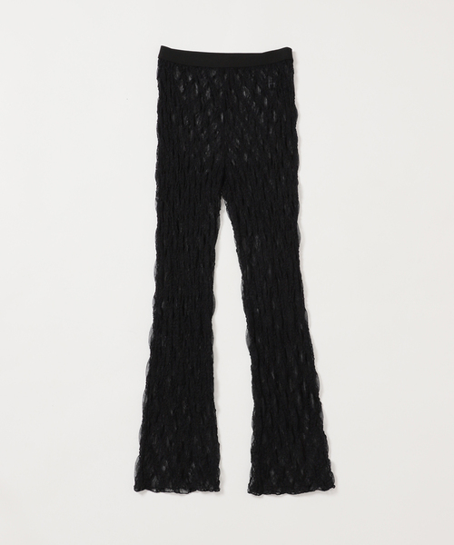 IENA LA BOUCLE(イエナラブークル)の「IENA LA BOUCLE ダイヤlaceレギンス(その他パンツ・レディース・ホワイト/ブラック・FREE)」の10枚目の写真