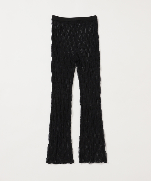 IENA LA BOUCLE(イエナラブークル)の「IENA LA BOUCLE ダイヤlaceレギンス(その他パンツ・レディース・ホワイト/ブラック・FREE)」の9枚目の写真