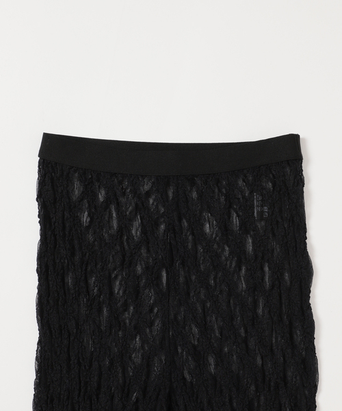 IENA LA BOUCLE(イエナラブークル)の「IENA LA BOUCLE ダイヤlaceレギンス(その他パンツ・レディース・ホワイト/ブラック・FREE)」の8枚目の写真
