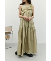 STYLEMIXER（スタイルミキサー）の「【SNSで話題・大人気夏ワンピ】アシンメトリーフリルティアードワンピース（ワンピース）」