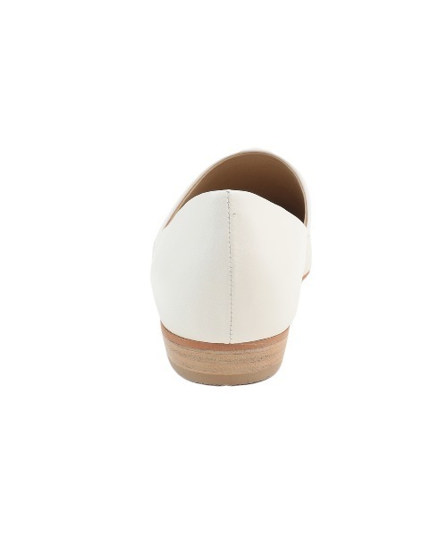 CLANE(クラネ)の「SIDE CUT STACKED FLAT SHOES(パンプス・レディース・アイボリー/ブラック・36/37/38)」の18枚目の写真