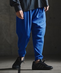GLIMCLAP | mp15198-Geometric Jacquard Jersey Balloon Joggers with Elastic Hem バルーンジョガーパンツ(211-016-gla-cg)(その他パンツ)