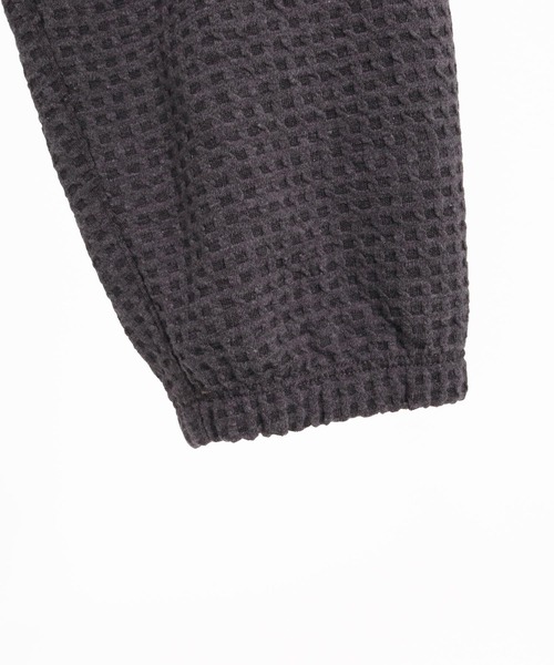 GLIMCLAP(グリムクラップ)の「mp15198-Geometric Jacquard Jersey Balloon Joggers with Elastic Hem バルーンジョガーパンツ(211-016-gla-cg)(その他パンツ・メンズ・ロイヤルブルー/チャコールグレー/ブラック・S/L/M)」の7枚目の写真