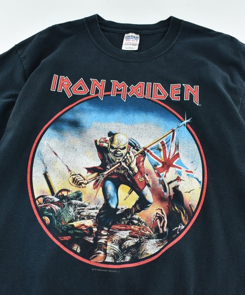 GILDAN（ギルダン）の「【USED】Y2K GILDAN “Iron Maiden” バンドTシャツ（Tシャツ/カットソー・メンズ・ブラック・LARGE）」の2枚目の写真