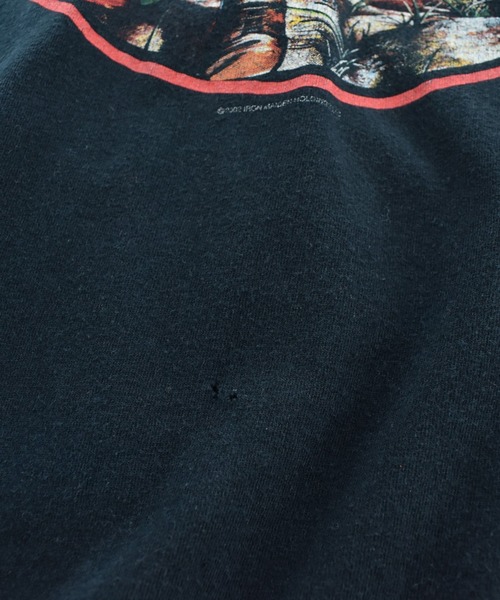GILDAN（ギルダン）の「【USED】Y2K GILDAN “Iron Maiden” バンドTシャツ（Tシャツ/カットソー・メンズ・ブラック・LARGE）」の6枚目の写真