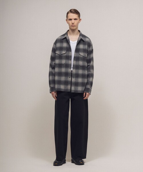 PENDLETON(ペンドルトン)の「<PENDLETON × monkey time>ネル チェック シャツ(シャツ/ブラウス・メンズ・ダークグレー/オリーブ/レッド・S/M/L)」の15枚目の写真