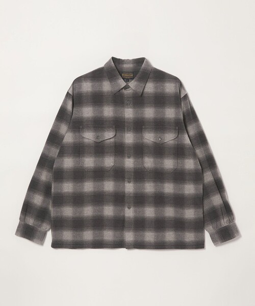PENDLETON(ペンドルトン)の「<PENDLETON × monkey time>ネル チェック シャツ(シャツ/ブラウス・メンズ・ダークグレー/オリーブ/レッド・S/M/L)」の20枚目の写真
