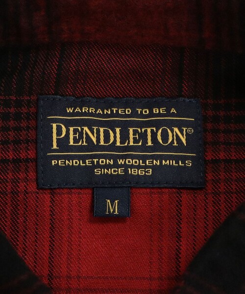 PENDLETON(ペンドルトン)の「<PENDLETON × monkey time>ネル チェック シャツ(シャツ/ブラウス・メンズ・ダークグレー/オリーブ/レッド・S/M/L)」の10枚目の写真