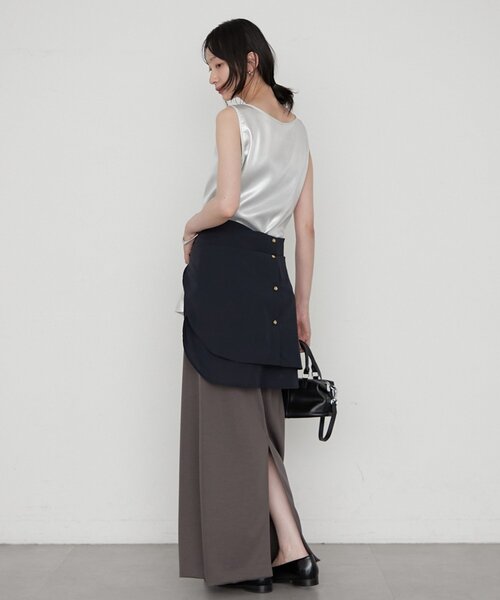 LOUNGEDRESS(ラウンジドレス)の「【earthy_/アーシー】シャイニータンク(タンクトップ・レディース・シルバー/ゴールド・FREE)」の5枚目の写真