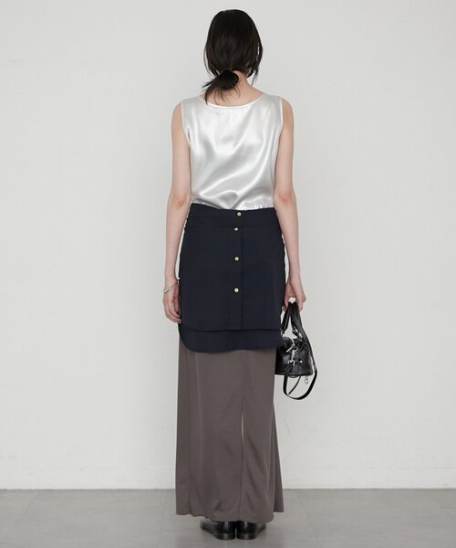 LOUNGEDRESS(ラウンジドレス)の「【earthy_/アーシー】シャイニータンク(タンクトップ・レディース・シルバー/ゴールド・FREE)」の6枚目の写真