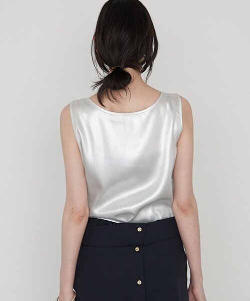 LOUNGEDRESS(ラウンジドレス)の「【earthy_/アーシー】シャイニータンク(タンクトップ・レディース・シルバー/ゴールド・FREE)」の11枚目の写真