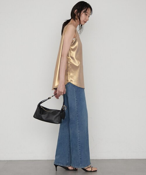 LOUNGEDRESS(ラウンジドレス)の「【earthy_/アーシー】シャイニータンク(タンクトップ・レディース・シルバー/ゴールド・FREE)」の17枚目の写真