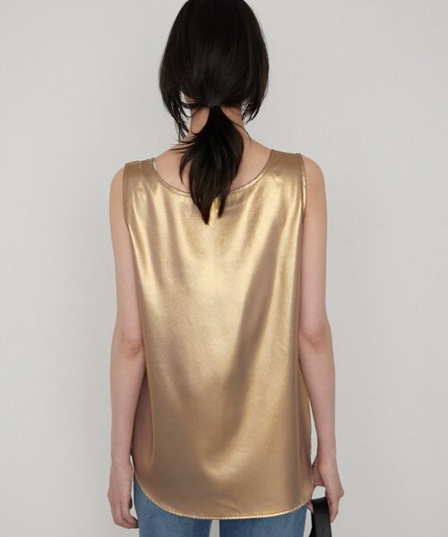 LOUNGEDRESS(ラウンジドレス)の「【earthy_/アーシー】シャイニータンク(タンクトップ・レディース・シルバー/ゴールド・FREE)」の21枚目の写真
