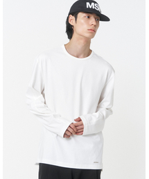 Basic layered long sleeves WHITE