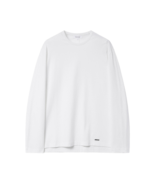MISEKISEOUL MEN（ミセキソウルメンズ）の「Basic layered long sleeves WHITE（Tシャツ/カットソー・メンズ・その他・1/2/3/4）」の2枚目の写真