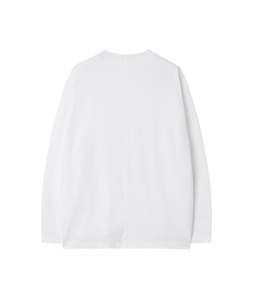 MISEKISEOUL MEN（ミセキソウルメンズ）の「Basic layered long sleeves WHITE（Tシャツ/カットソー・メンズ・その他・1/2/3/4）」の3枚目の写真
