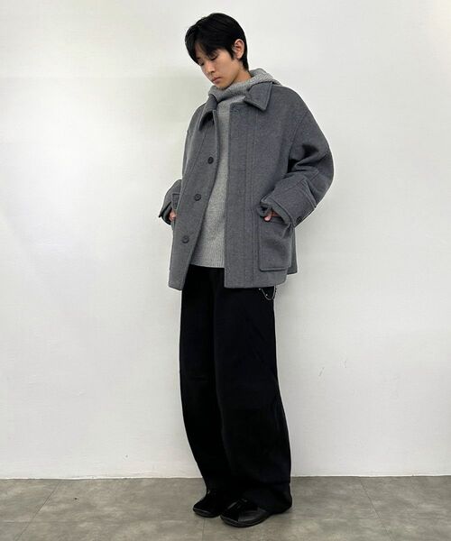 MISEKISEOUL MEN（ミセキソウルメンズ）の「Basic layered long sleeves WHITE（Tシャツ/カットソー・メンズ・その他・1/2/3/4）」の5枚目の写真