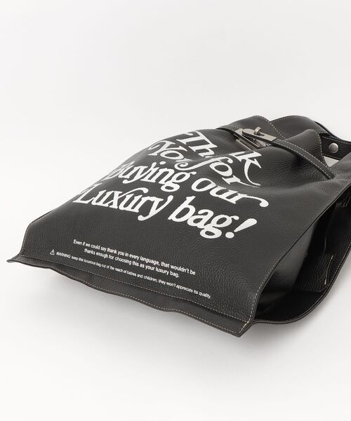beautiful people(ビューティフルピープル)の「beautiful people/ビューティフルピープル/gratitude xlarge market bag(トートバッグ・レディース・ブラック・F)」の3枚目の写真
