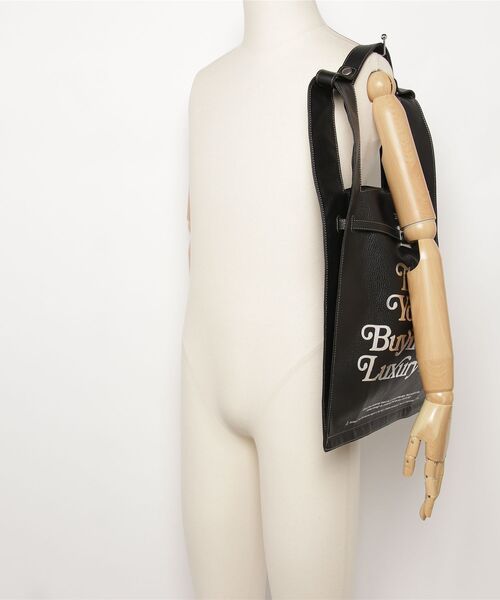 beautiful people(ビューティフルピープル)の「beautiful people/ビューティフルピープル/gratitude xlarge market bag(トートバッグ・レディース・ブラック・F)」の5枚目の写真