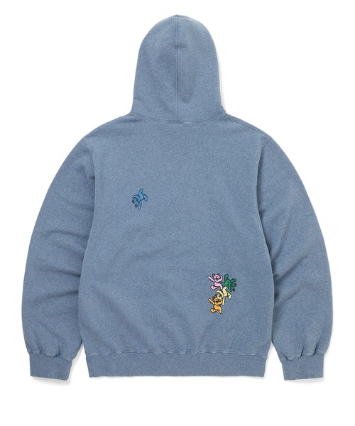 thisisneverthat(ディスイズネバーザット)の「GD Ol' Dancing Bears Hoodie(パーカー・メンズ・ブラック系その他/インディゴブルー・XL/L/M/S)」の6枚目の写真