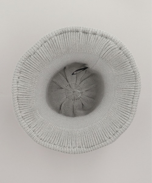 CA4LA（カシラ）の「SILK KNITTED HAT（ハット・メンズ・ネイビー/グレー・ONESIZE）」の7枚目の写真