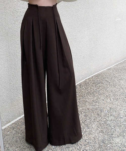 Aelina（エリナ）の「パンツ（その他パンツ・レディース・ベージュ/ブラック/ブラウン・FREE）」の11枚目の写真
