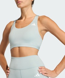 adidas（アディダス）の「Optime エッセンシャルズ ワークアウト ミディアム サポート ブラ / アディダス adidas（スポーツブラ）」