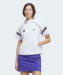 ハーフジップ フード付きアノラックジャケット 半袖 / ハーフジップ【adidas Golf/アディダスゴルフ】