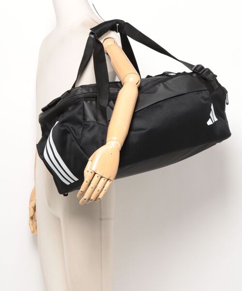 adidas(アディダス)の「《adidas》EP/Syst.ダッフルバッグ 50L(ボストンバッグ・メンズ・ブラック/ダークブルー・フリー)」の5枚目の写真