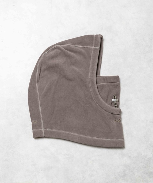 WILD THINGS(ワイルドシングス)の「【es】【WILD THINGS】POLARTEC STORM HOODIE(ネックウォーマー/スヌード・メンズ・ライトグレー/グレー・FREE)」の2枚目の写真