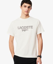 グラフィックプリントコットンTシャツ