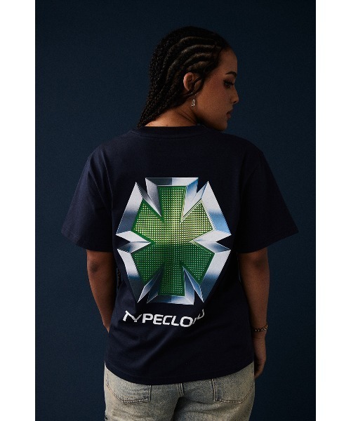 typecloud(タイプクラウド)の「Tシャツ|Emblem Tee|typecloud(Tシャツ/カットソー・メンズ・ブラック/ネイビー・MEDIUM/SMALL/LARGE/X-LARGE)」の11枚目の写真