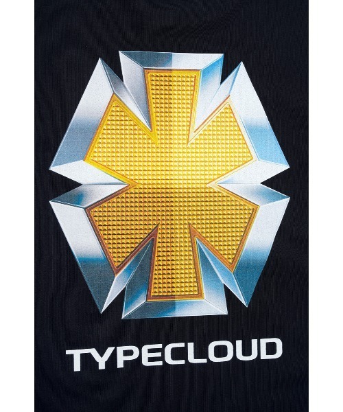typecloud(タイプクラウド)の「Tシャツ|Emblem Tee|typecloud(Tシャツ/カットソー・メンズ・ブラック/ネイビー・MEDIUM/SMALL/LARGE/X-LARGE)」の8枚目の写真