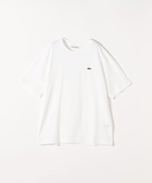 LACOSTE:〈洗濯機可能〉ベーシック クルーネック TEE