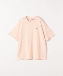 LACOSTE:〈洗濯機可能〉ベーシック クルーネック TEE