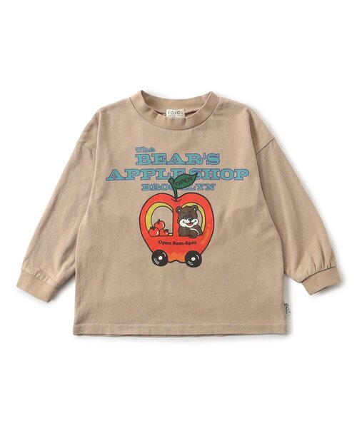 F.O.KIDS(エフオーキッズ)の「カラバリグラフィックロンT(Tシャツ/カットソー・キッズ・パープル/グレー/レッド/ターコイズブルー/チャコール/グリーン/ネイビー/オフホワイト/ベージュ/イエロー・100/150/80/90/140/130/120/110/160)」の4枚目の写真