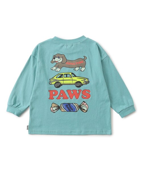 F.O.KIDS(エフオーキッズ)の「カラバリグラフィックロンT(Tシャツ/カットソー・キッズ・パープル/グレー/レッド/ターコイズブルー/チャコール/グリーン/ネイビー/オフホワイト/ベージュ/イエロー・100/150/80/90/140/130/120/110/160)」の7枚目の写真