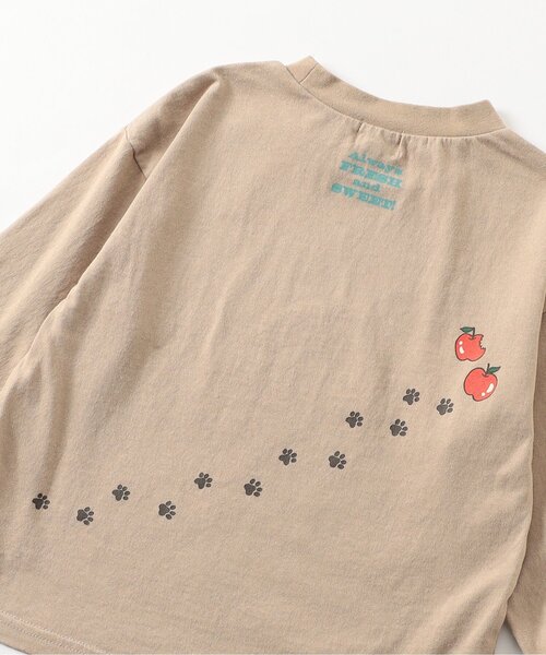 F.O.KIDS(エフオーキッズ)の「カラバリグラフィックロンT(Tシャツ/カットソー・キッズ・パープル/グレー/レッド/ターコイズブルー/チャコール/グリーン/ネイビー/オフホワイト/ベージュ/イエロー・100/150/80/90/140/130/120/110/160)」の21枚目の写真