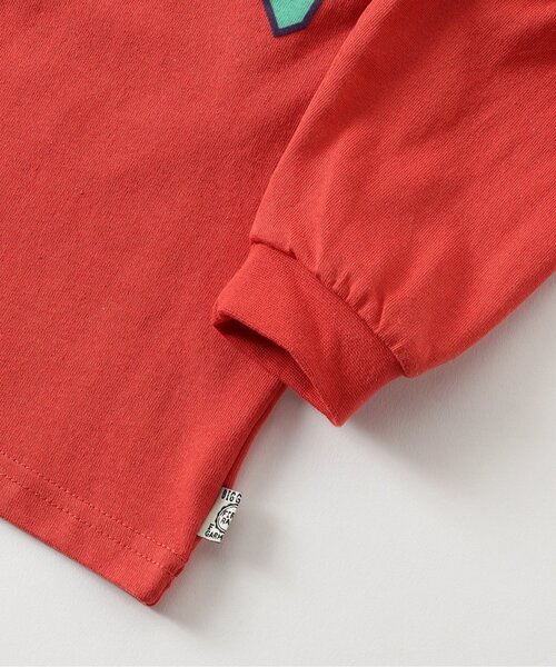 F.O.KIDS(エフオーキッズ)の「カラバリグラフィックロンT(Tシャツ/カットソー・キッズ・パープル/グレー/レッド/ターコイズブルー/チャコール/グリーン/ネイビー/オフホワイト/ベージュ/イエロー・100/150/80/90/140/130/120/110/160)」の12枚目の写真