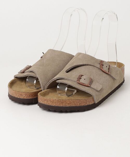 BIRKENSTOCK(ビルケンシュトック)の「【公式】ビルケンシュトック Zurich/チューリッヒ スエードレザー(サンダル・レディース・ベージュ・29cm【レギュラー幅】/28cm【レギュラー幅】/27cm【レギュラー幅】/26.5cm【レギュラー幅】/25cm【レギュラー幅】/28.5cm【レギュラー幅】)」の1枚目の写真