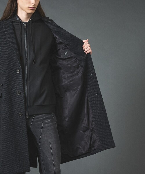 5351 POUR LES HOMMES(ゴーサンゴーイチプールオム)の「チェスターコート(チェスターコート・メンズ・グレー/ブラック・50/48/46/44)」の14枚目の写真