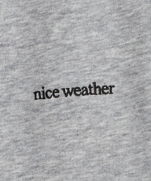 NICE WEATHER（ナイスウェザー）の「＜NICE WEATHER＞ウィメンズ スウェットパンツ（スウェットパンツ・レディース・ブラック/ライトグレー・FREE）」の9枚目の写真