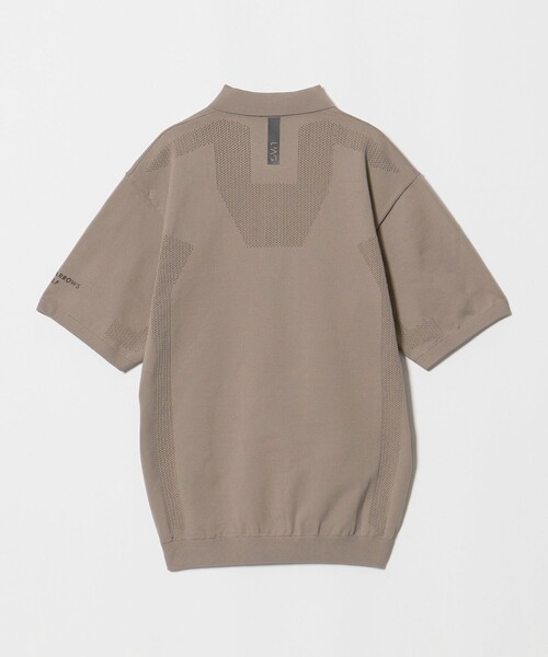 UNITED ARROWS GOLF(ユナイテッドアローズゴルフ)の「メンズ スポーティ ニットポロシャツ(ポロシャツ・メンズ・ベージュ/ブラック・M/XL/L)」の11枚目の写真