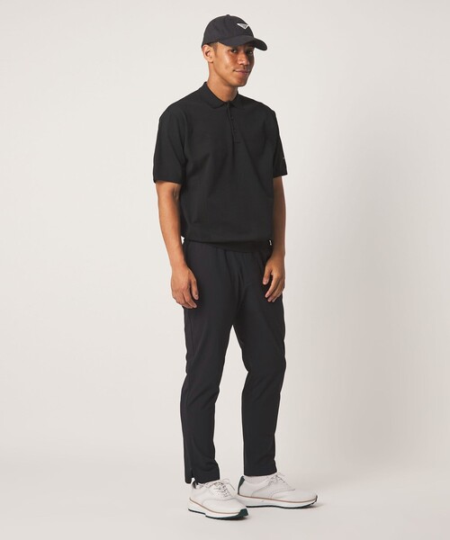 UNITED ARROWS GOLF(ユナイテッドアローズゴルフ)の「メンズ スポーティ ニットポロシャツ(ポロシャツ・メンズ・ベージュ/ブラック・M/XL/L)」の6枚目の写真