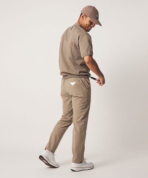 UNITED ARROWS GOLF(ユナイテッドアローズゴルフ)の「メンズ スポーティ ニットポロシャツ(ポロシャツ・メンズ・ベージュ/ブラック・M/XL/L)」の13枚目の写真