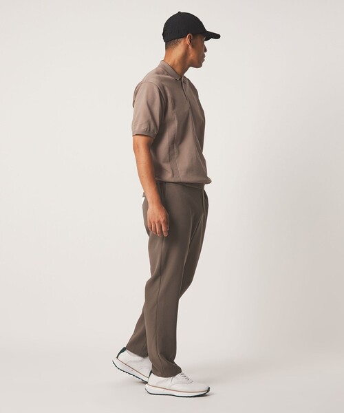 UNITED ARROWS GOLF(ユナイテッドアローズゴルフ)の「メンズ スポーティ ニットポロシャツ(ポロシャツ・メンズ・ベージュ/ブラック・M/XL/L)」の15枚目の写真