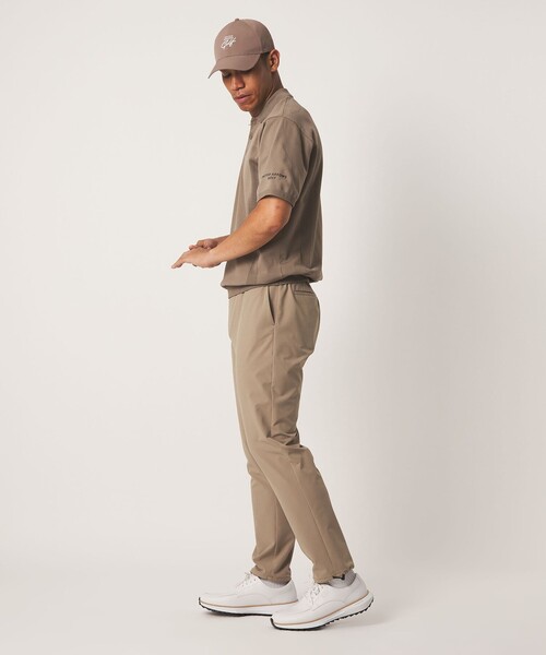 UNITED ARROWS GOLF(ユナイテッドアローズゴルフ)の「メンズ スポーティ ニットポロシャツ(ポロシャツ・メンズ・ベージュ/ブラック・M/XL/L)」の18枚目の写真