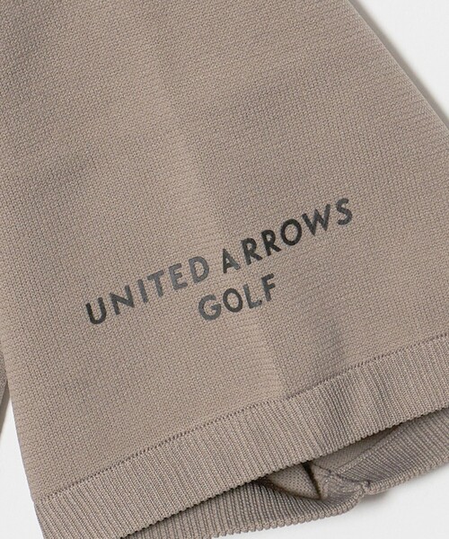 UNITED ARROWS GOLF(ユナイテッドアローズゴルフ)の「メンズ スポーティ ニットポロシャツ(ポロシャツ・メンズ・ベージュ/ブラック・M/XL/L)」の22枚目の写真