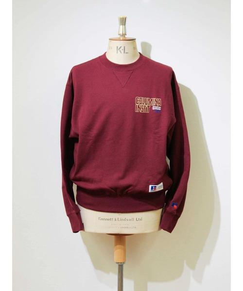 Russell Athletic（ラッセルアスレティック）の「【EDIT-B×RUSSELL】カレッジ クルースウェット（スウェット・メンズ・ワイン/グリーン/サンドグレー・M/L）」の10枚目の写真